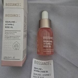 Biossance Pink Serum & Face Oil Luxurious Skincare